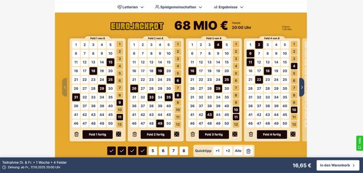 Eurojackpot Kosten Einzelschein