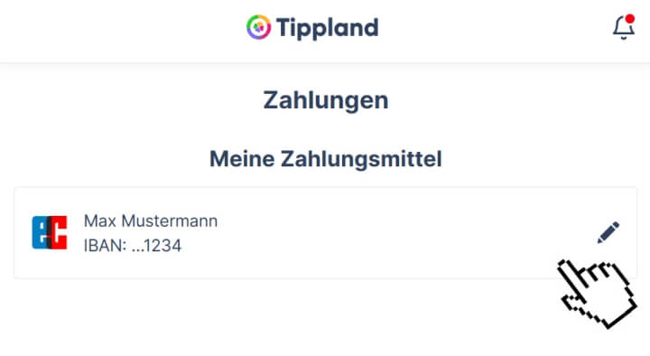 Lottogewinn Auszahlung - Bankkonto