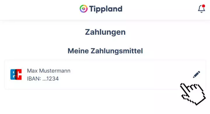 Lottogewinn Auszahlung - Bankkonto