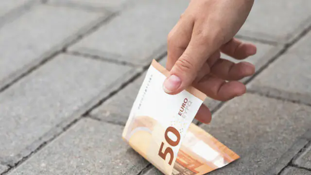 Lottoschein gefunden