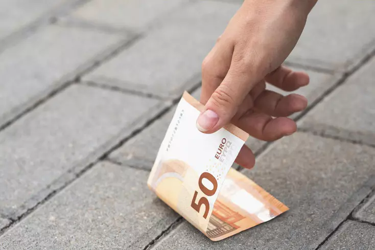 Lottoschein gefunden