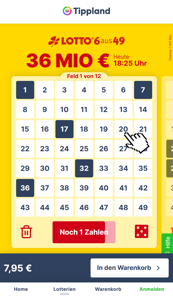 Seriöse Online-Lottoanbieter haben eine mobile Website