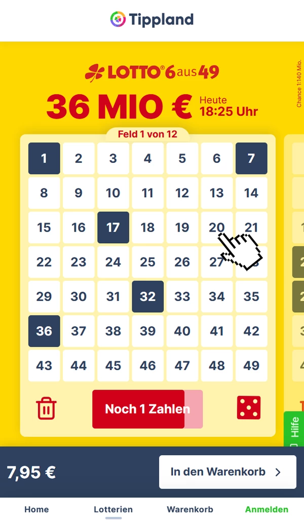 Seriöse Online-Lottoanbieter haben eine mobile Website