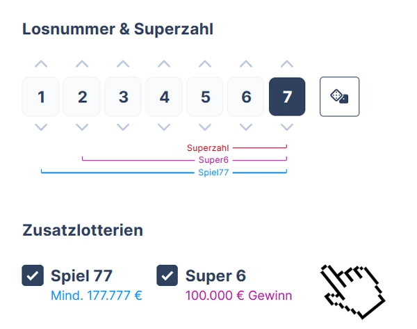 Spielen Sie Lotto mit Zusatzlotterien