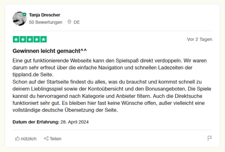 Tippland-Erfahrungen: Gewinnen leicht-gemacht