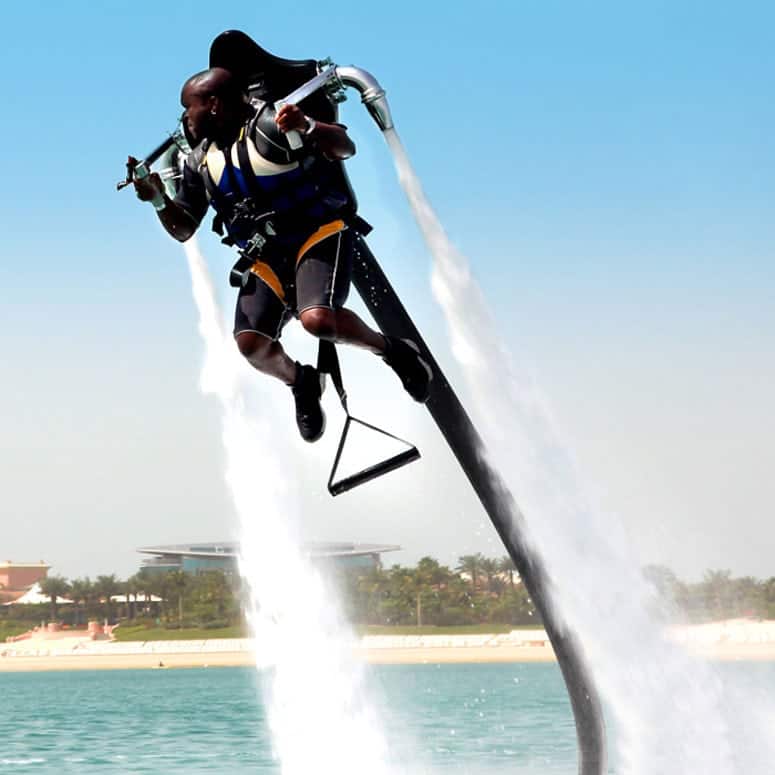 Jetlev Flyer - Water-powered jetpack