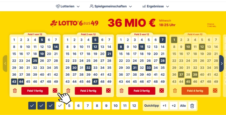 Lotto Tipp 1: Im Lotto gewinnen mit Zufallszahlen